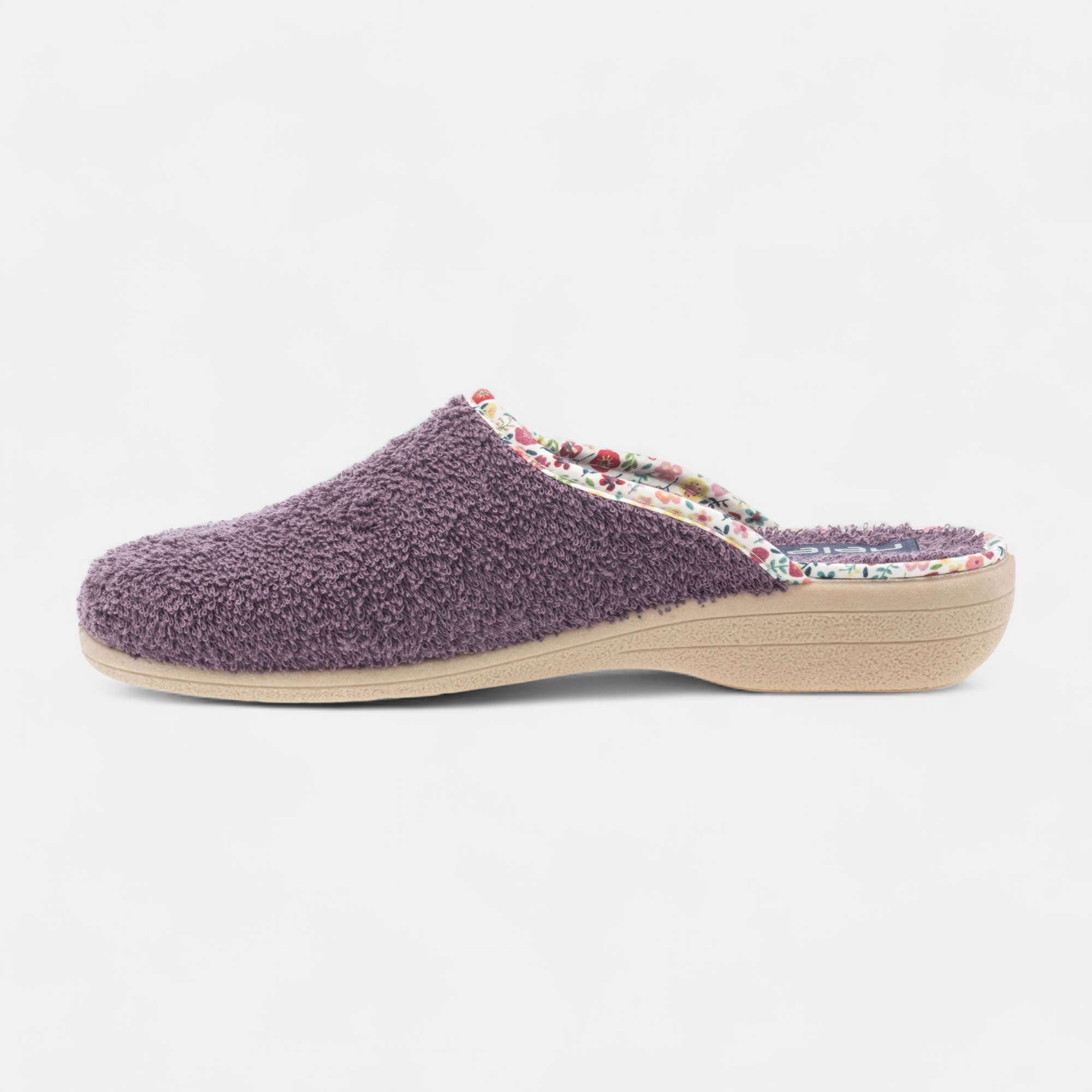 Pantoufles mules Femme violet