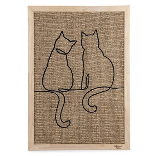 Arranhador para gatos desenhado por Lotte Poezels