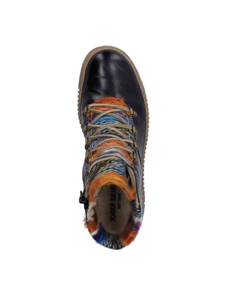 Stiefelette Maren 06, schwarz-multi