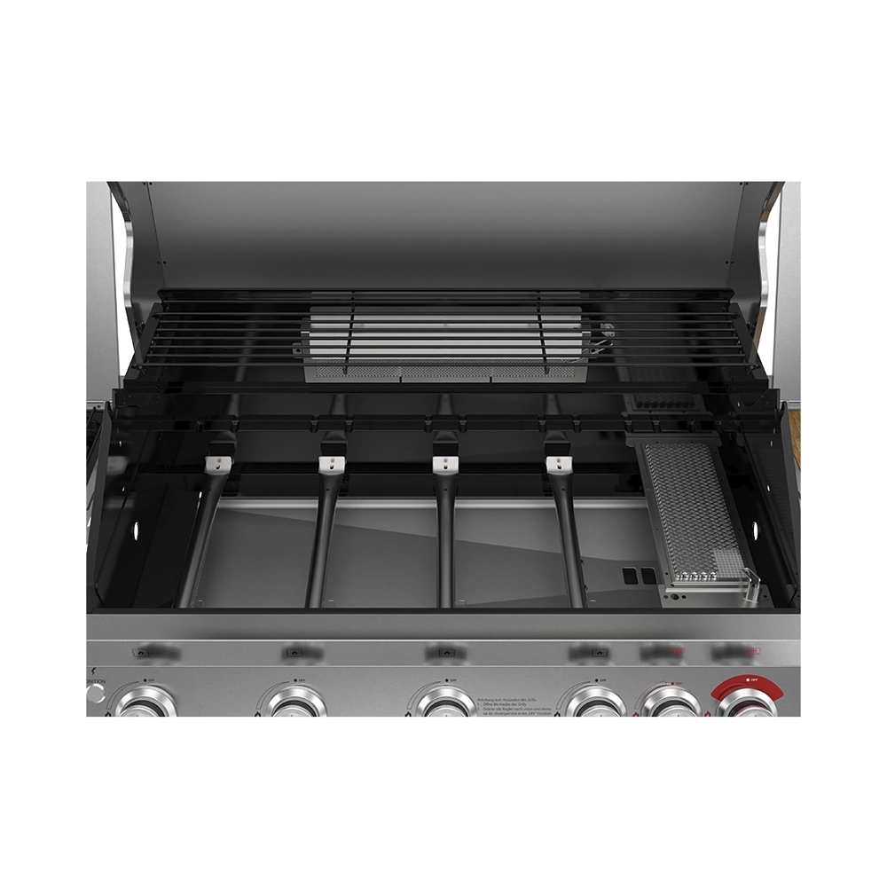 Gasgrill Expert 6 Brenner Edelstahl