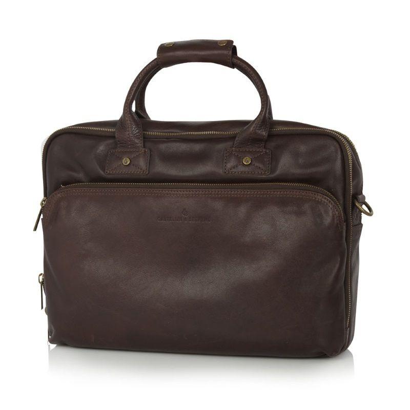 Castelijn & Beerens Firenze 2-Vaks Laptoptas 15,6