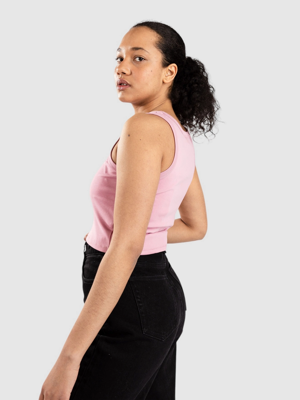 Blue Tomato Cropped Tank Top rose smooth
