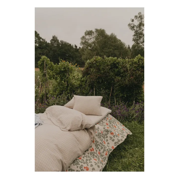 garbo&friends Drap-housse Pelargonium | Vert