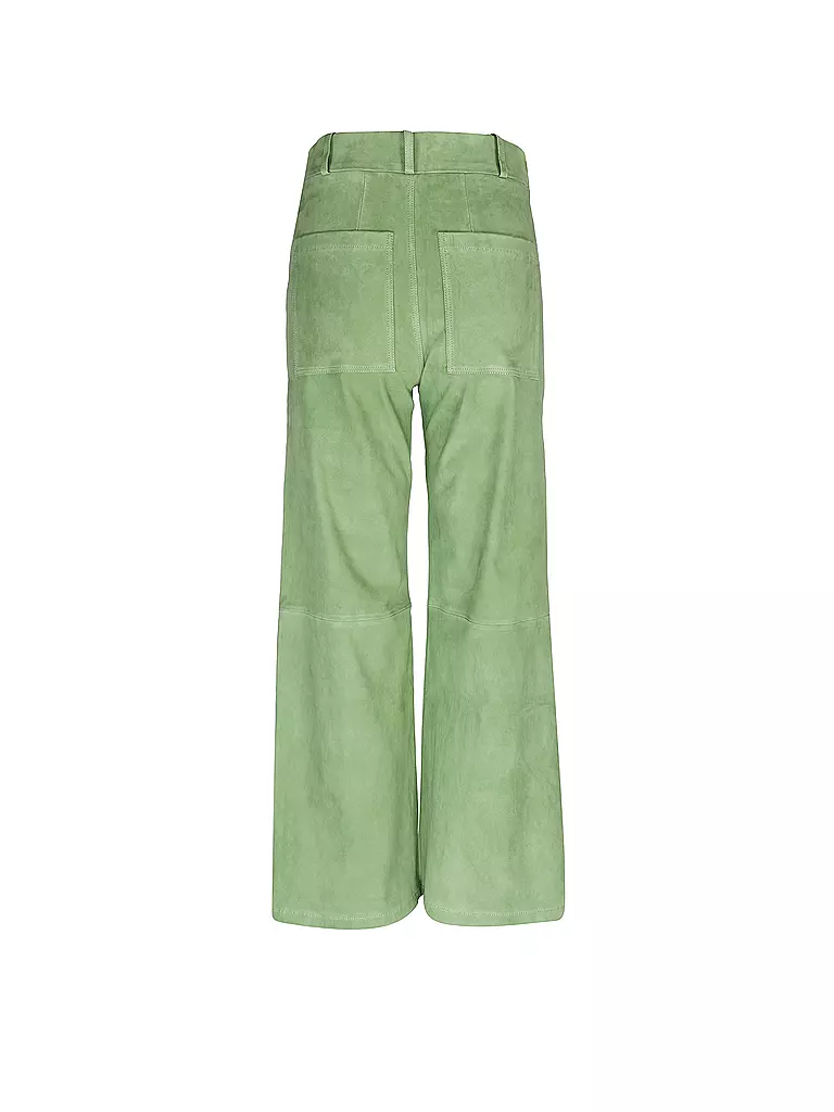 ARMA Lederhose 7/8 GIACINTA hellgrün