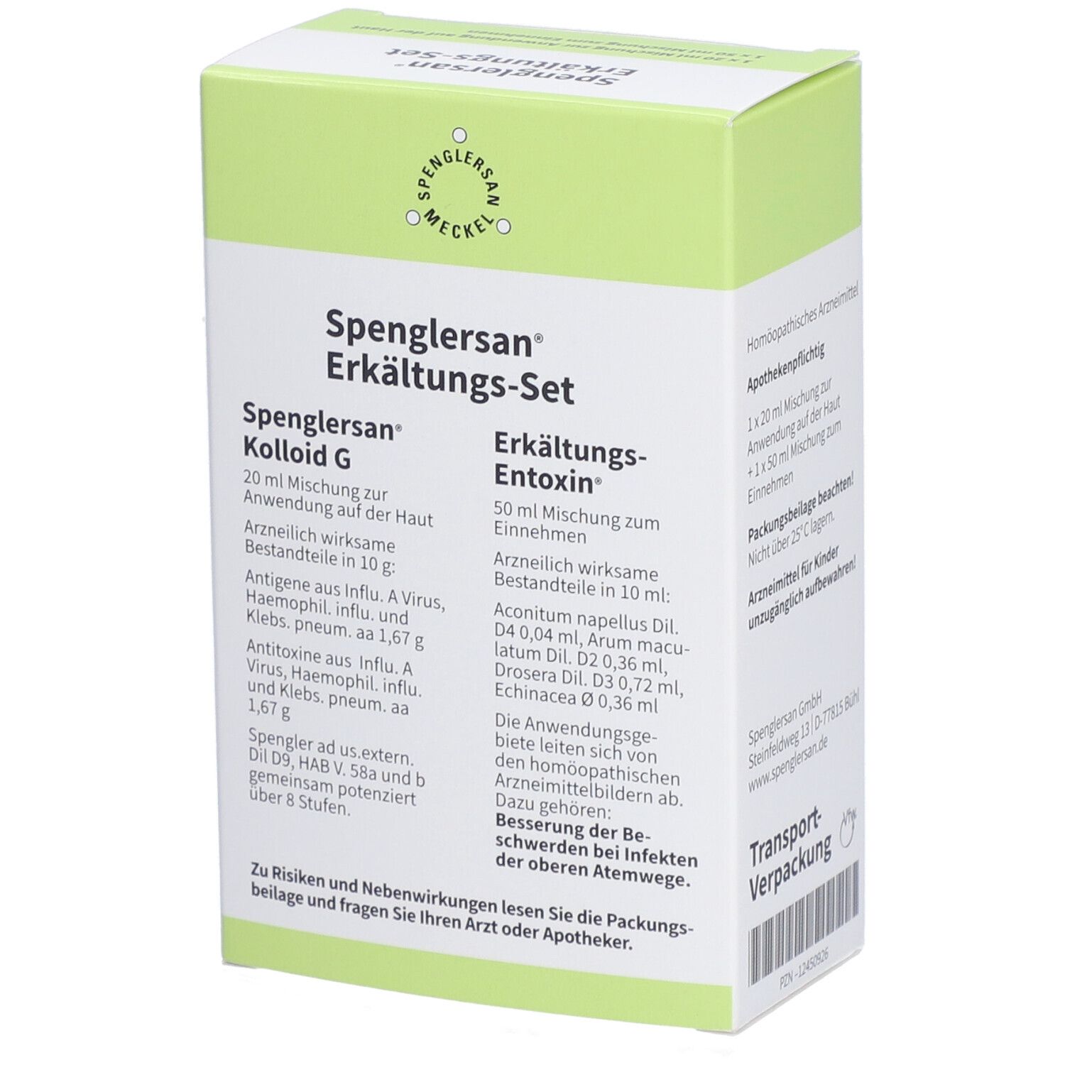 SPENGLERSAN Erkältungs-Set 20+50 ml