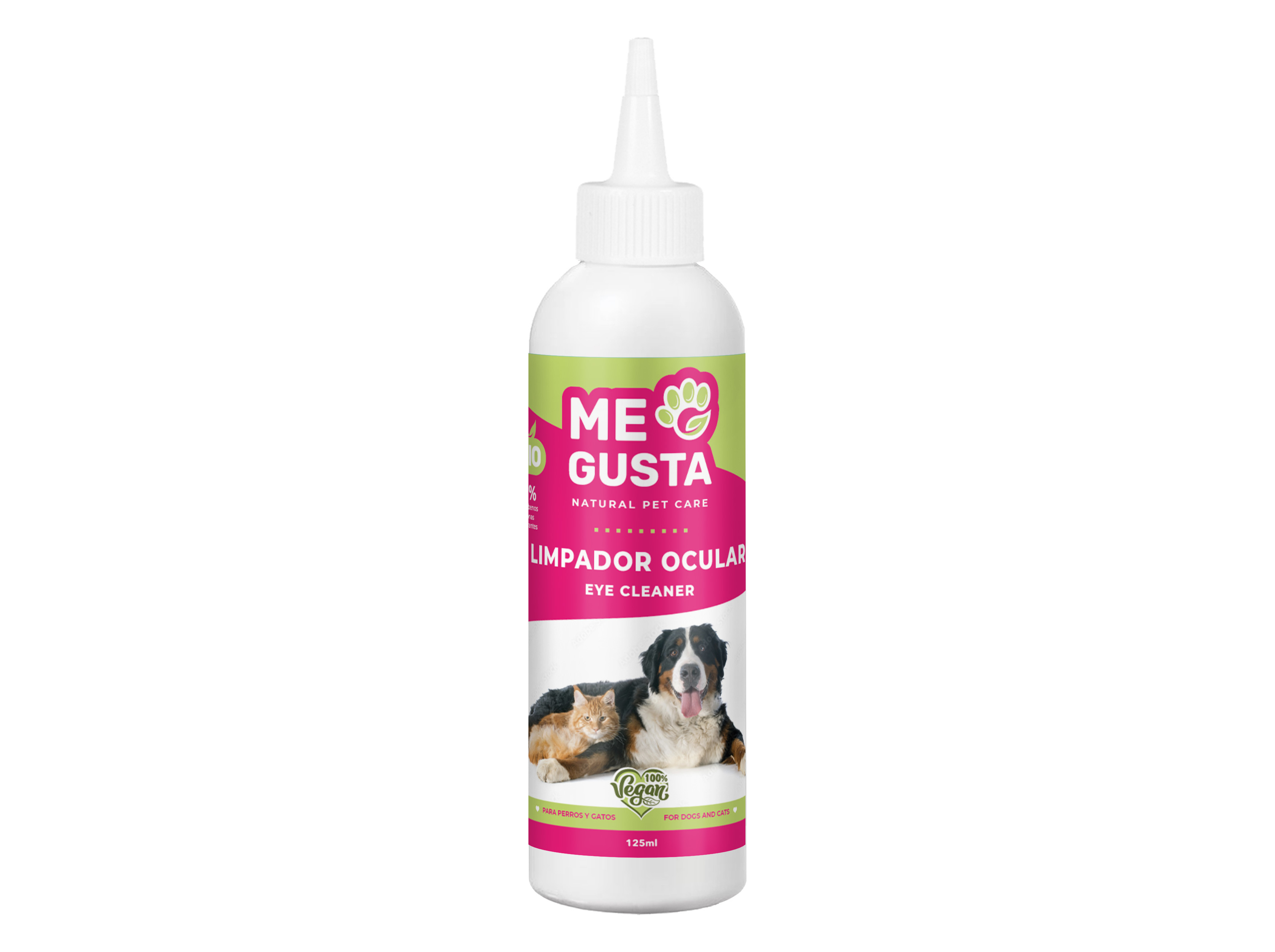 LÍQUIDO LIMPEZA OLHOS ME GUSTA CÃO/GATO 125ML