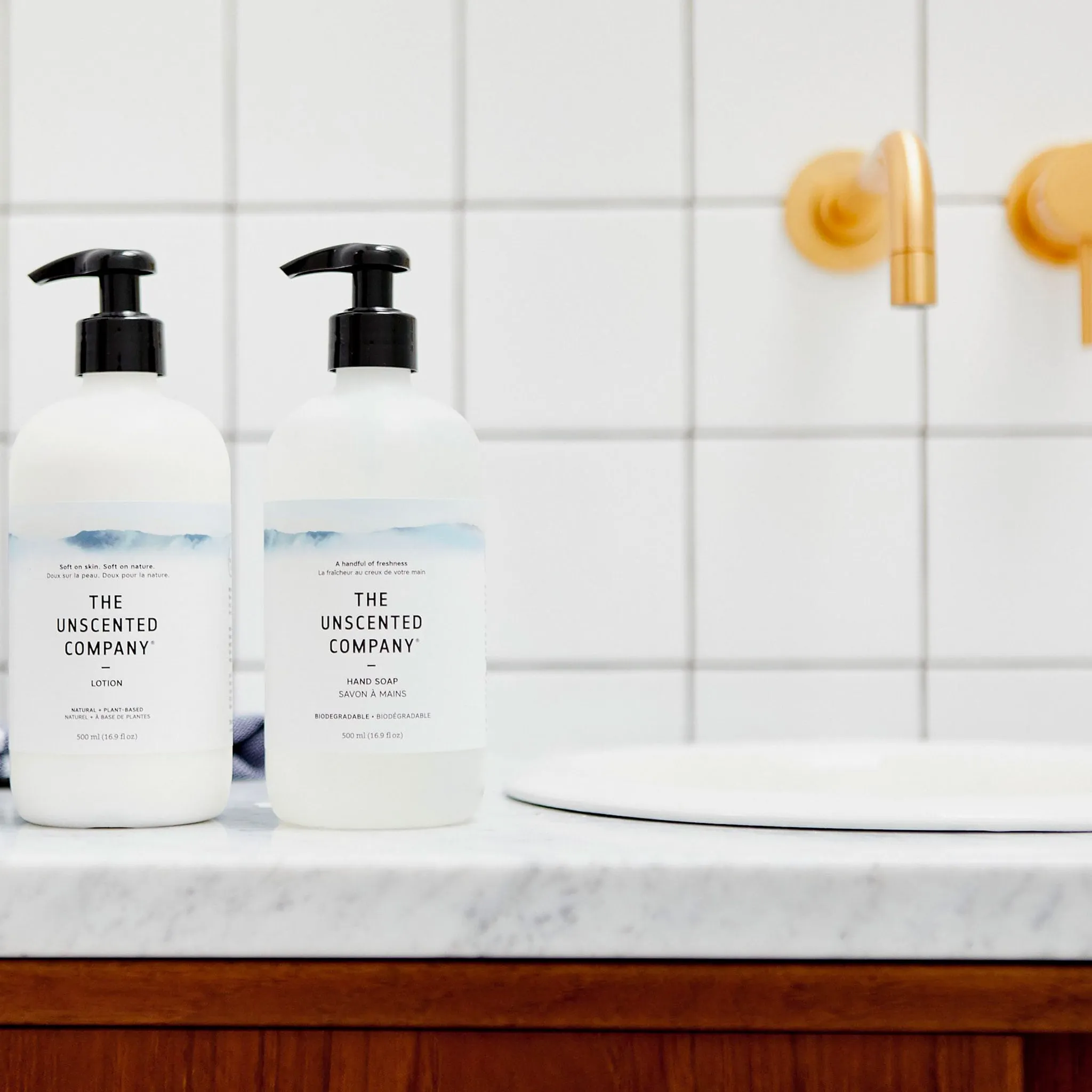 The Unscented Company Savon à mains – Bouteille en plastique