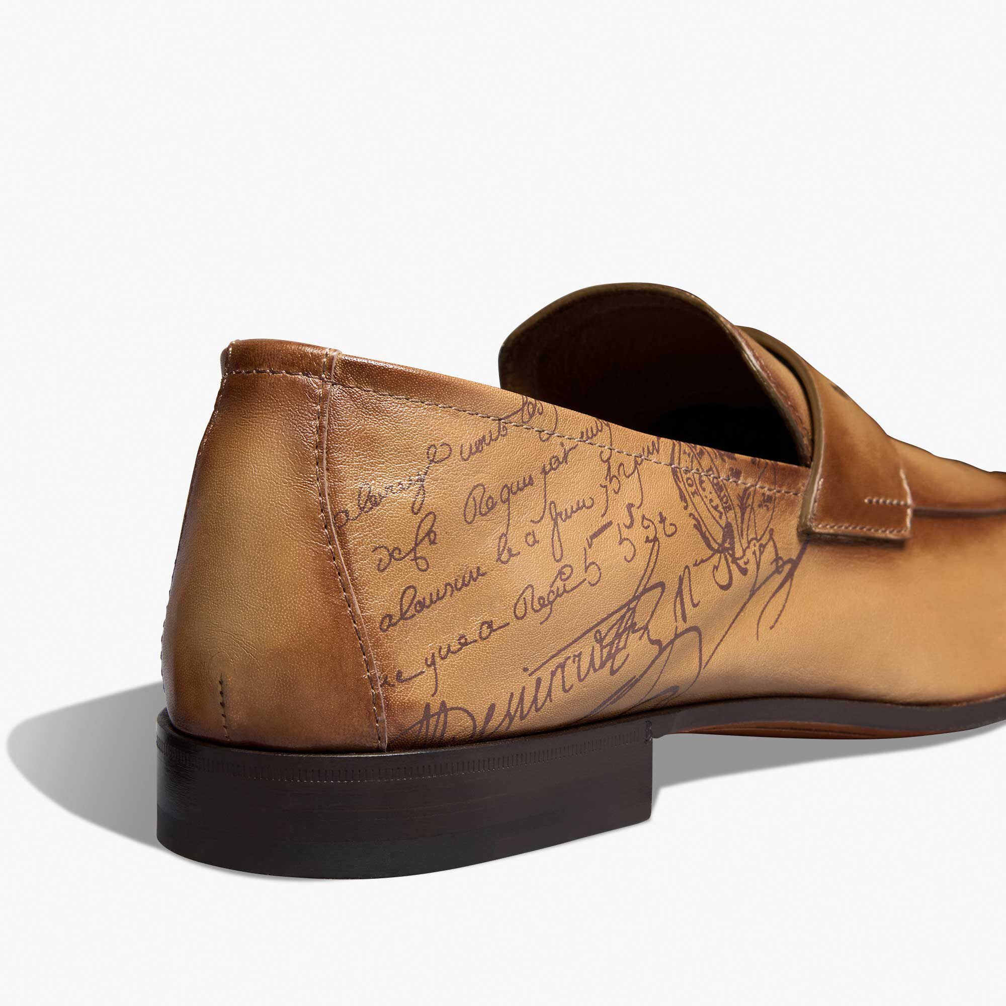 Mocassin Lorenzo En Cuir De Kangourou Scritto