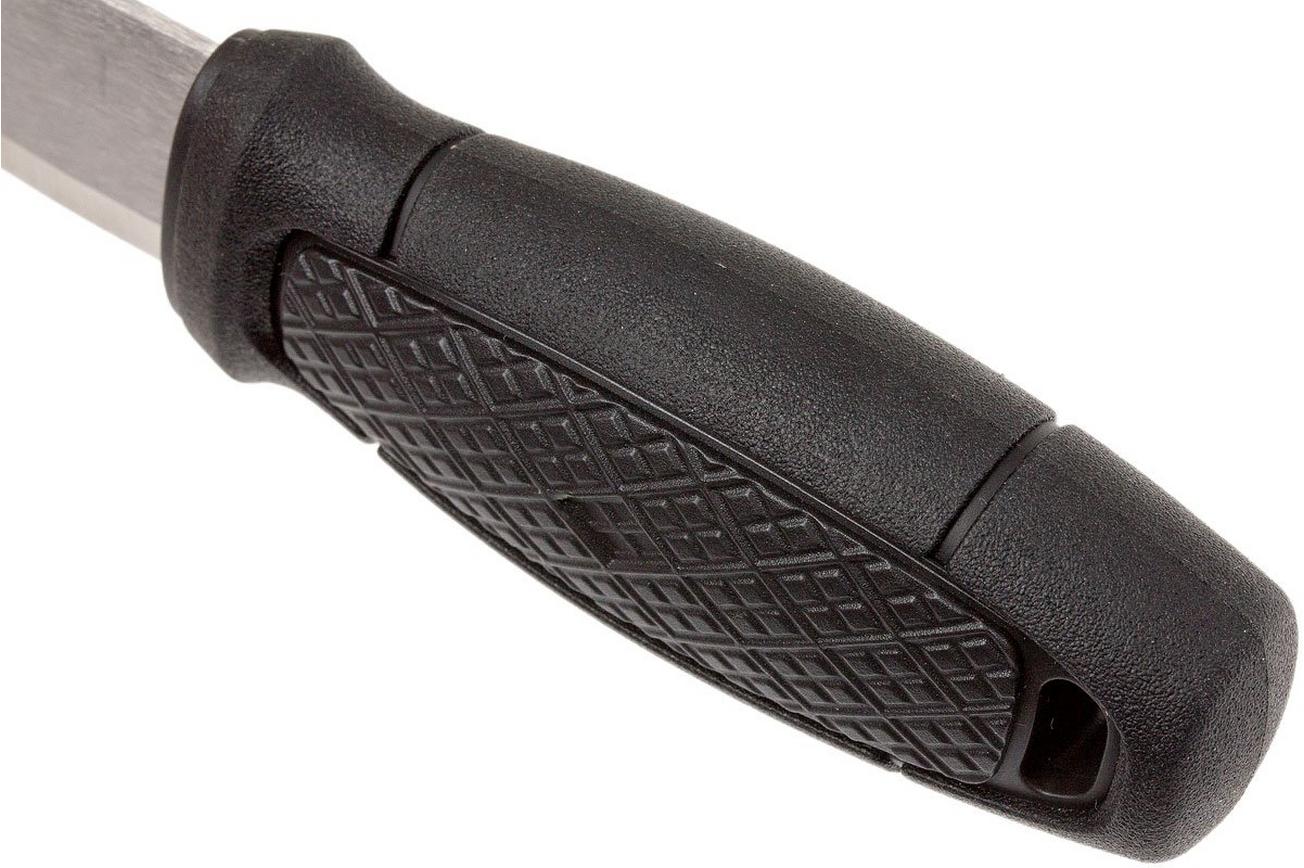 Mora Eldris Black 12629 nekmes met luxe schede en firesteel