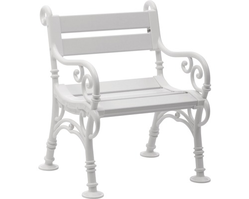 Blome Linderhof tuinstoel, kunststof, wit
