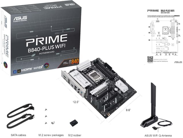ASUS PRIME B840-PLUS WIFI bundkort