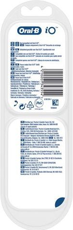 Oral-B - IO Gentle Care Opzetborstels - Wit - 4 Stuks