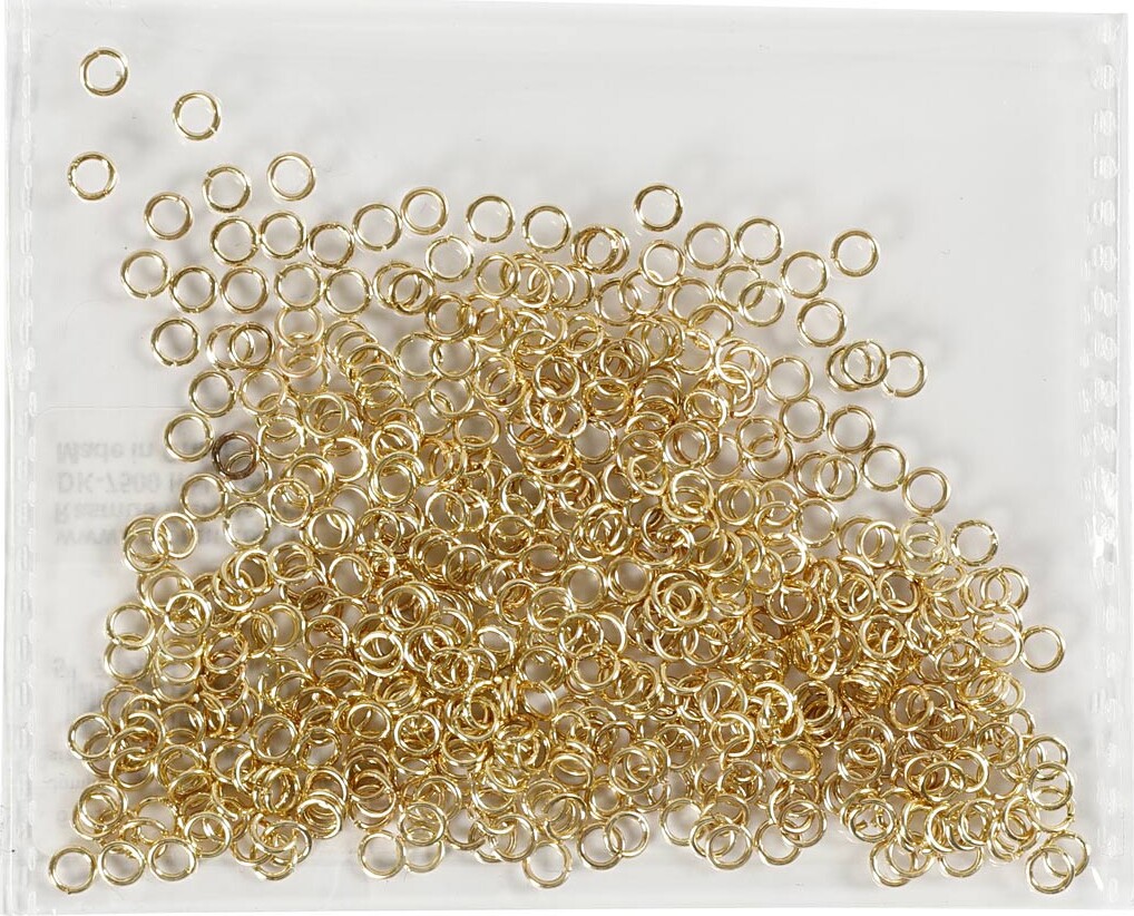 O-Ring - Tykkelse 0,7 MM - Forgyldt - 500 Stk