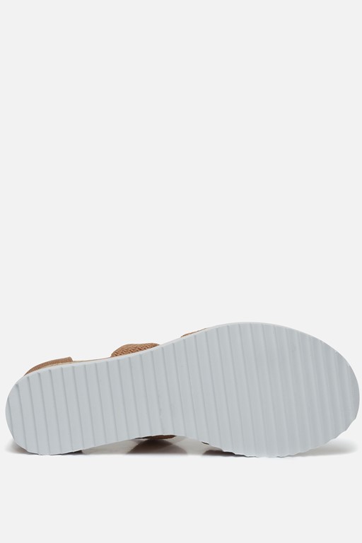 Skechers Bobs Desert Kiss Stretch Sandalen taupe