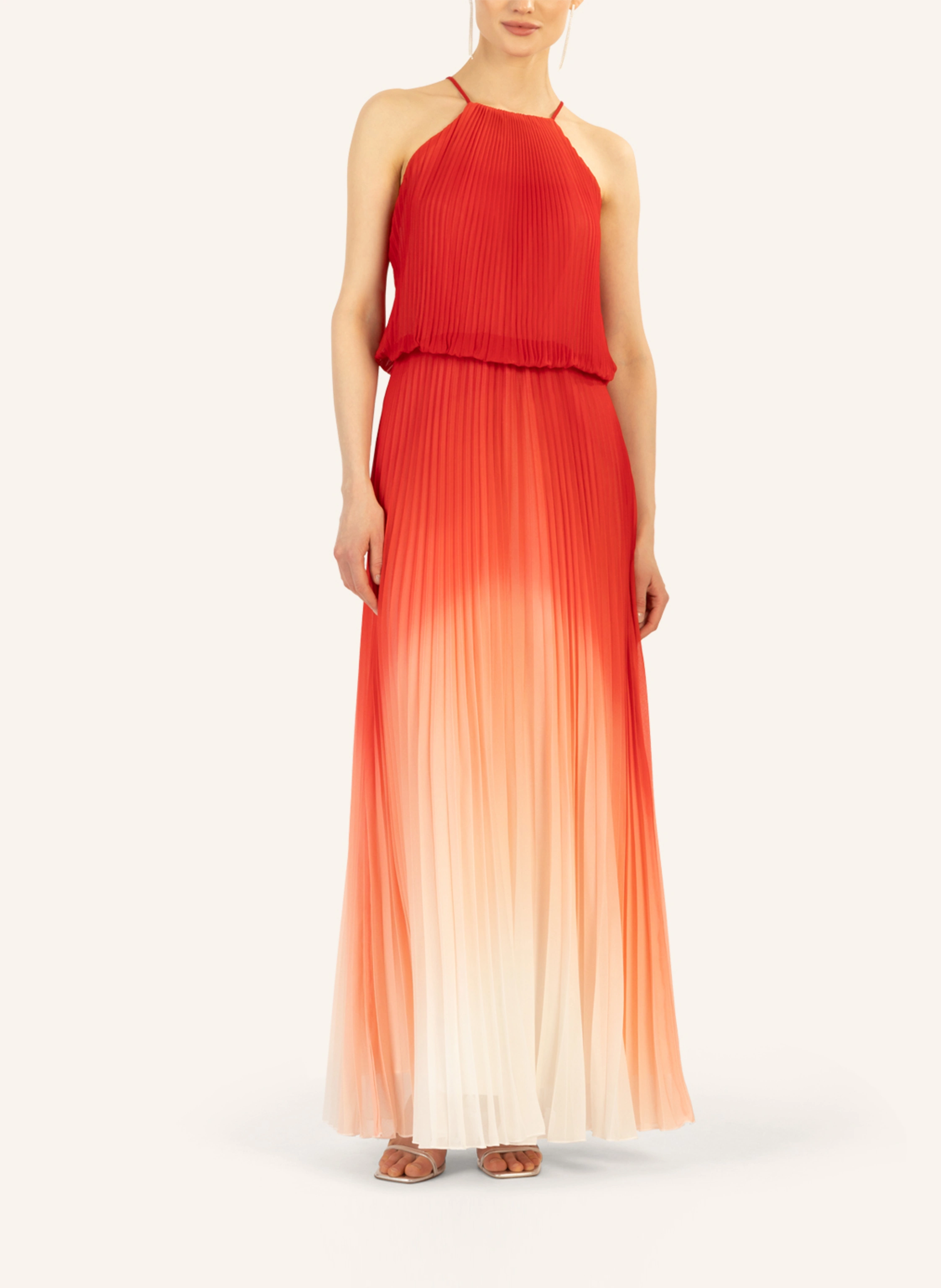 APART langes Plisseekleid