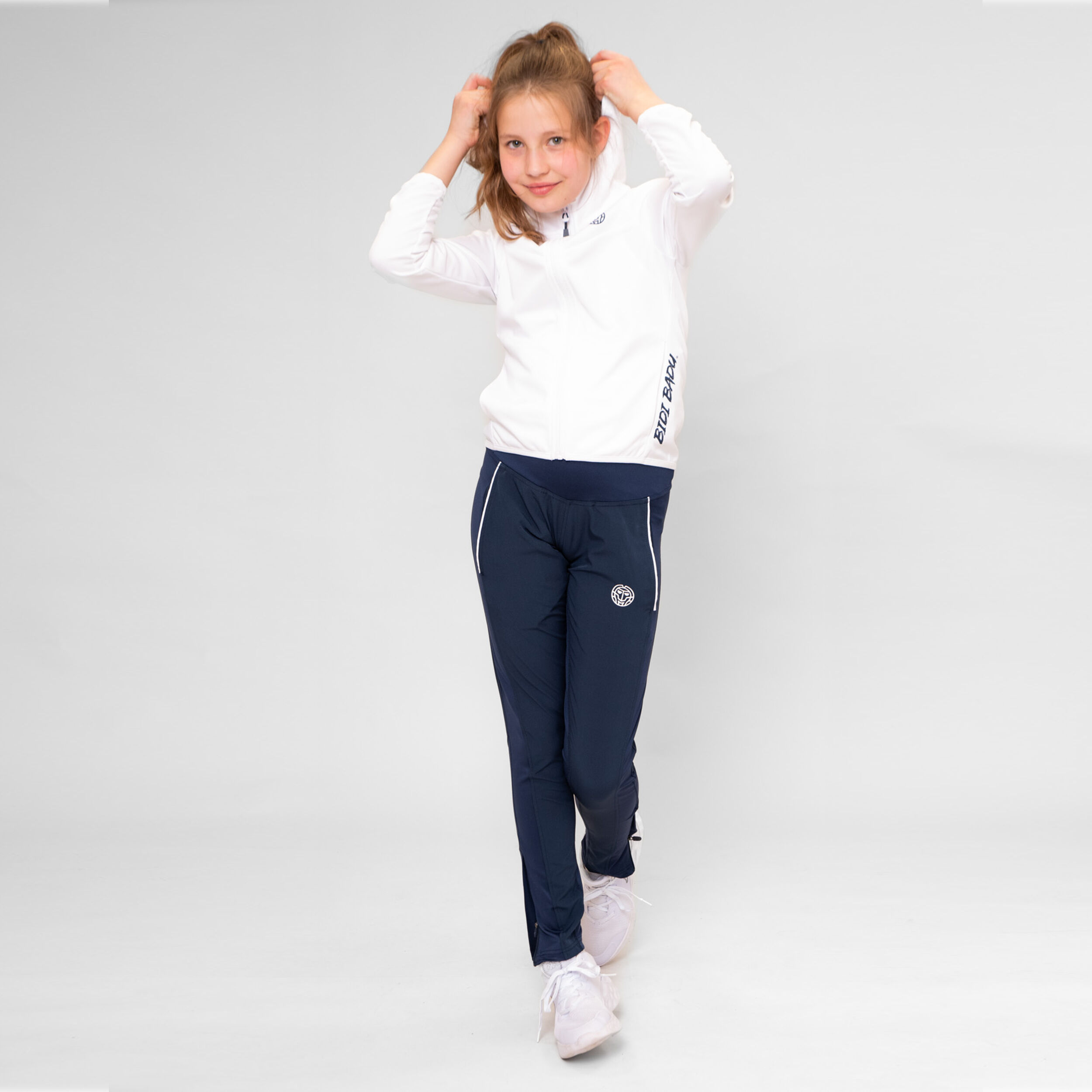 BIDI BADU Crew Veste De Survêtement Filles - Blanc