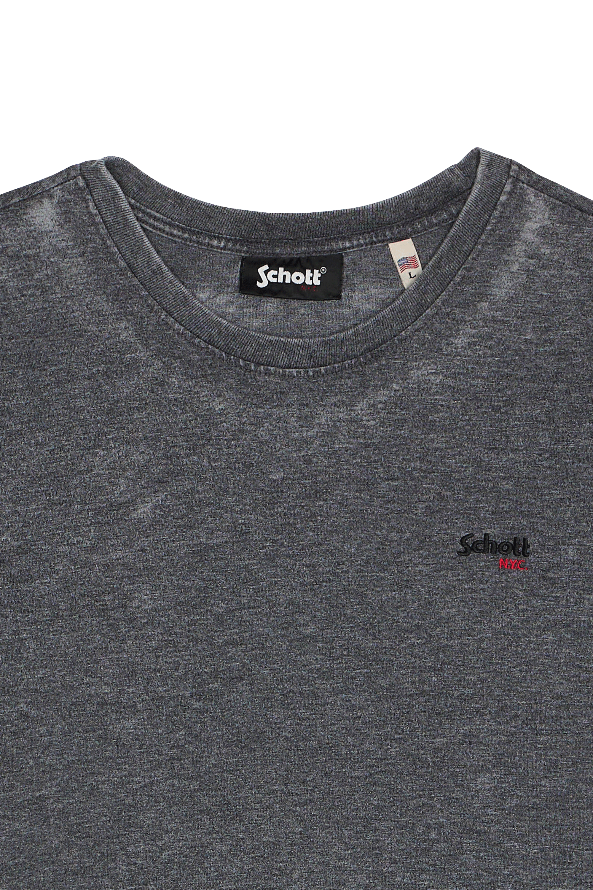 SCHOTT t-shirt TSSTRIKER1 Noir