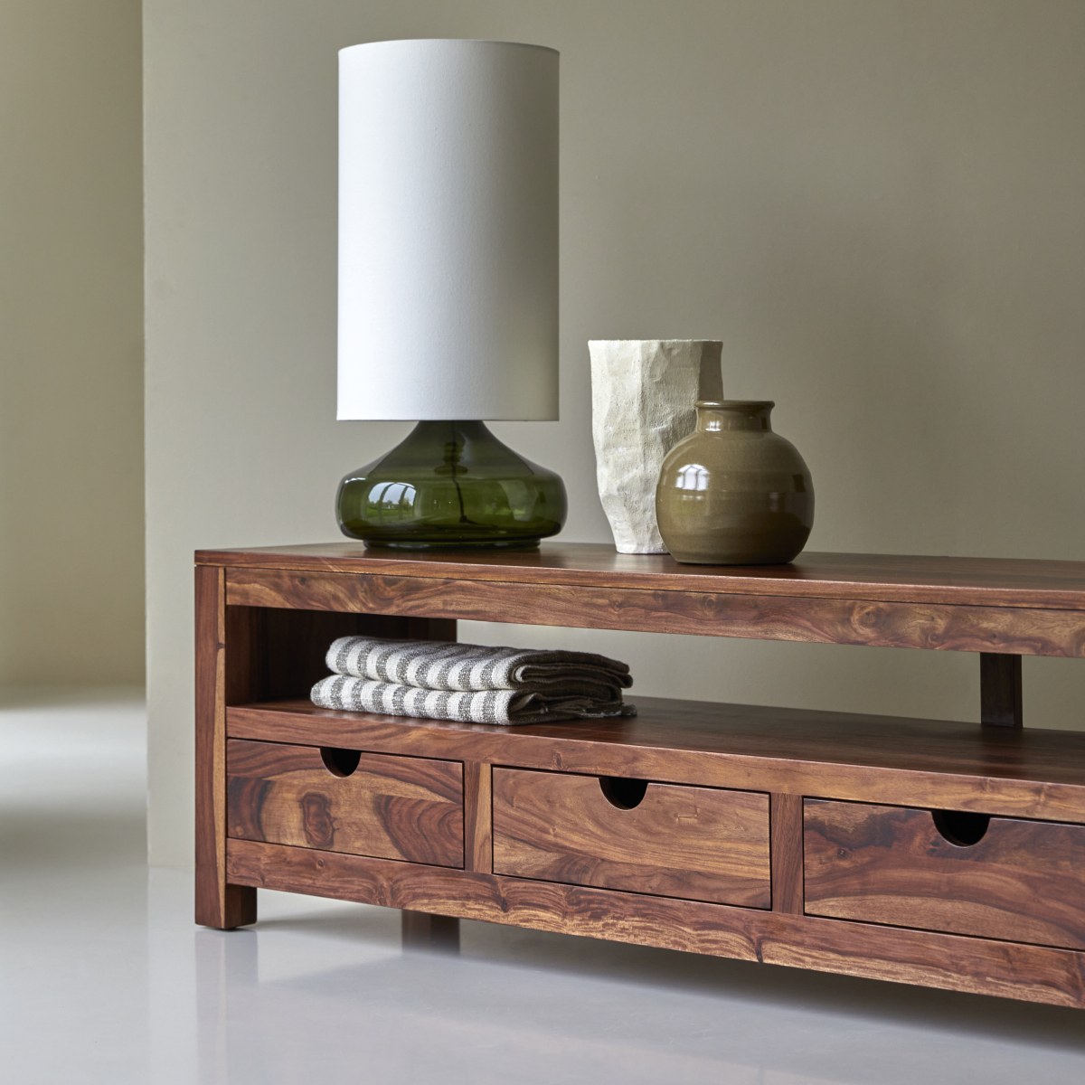 Tikamoon - Oliver - Massief palissander tv-meubel 200 cm