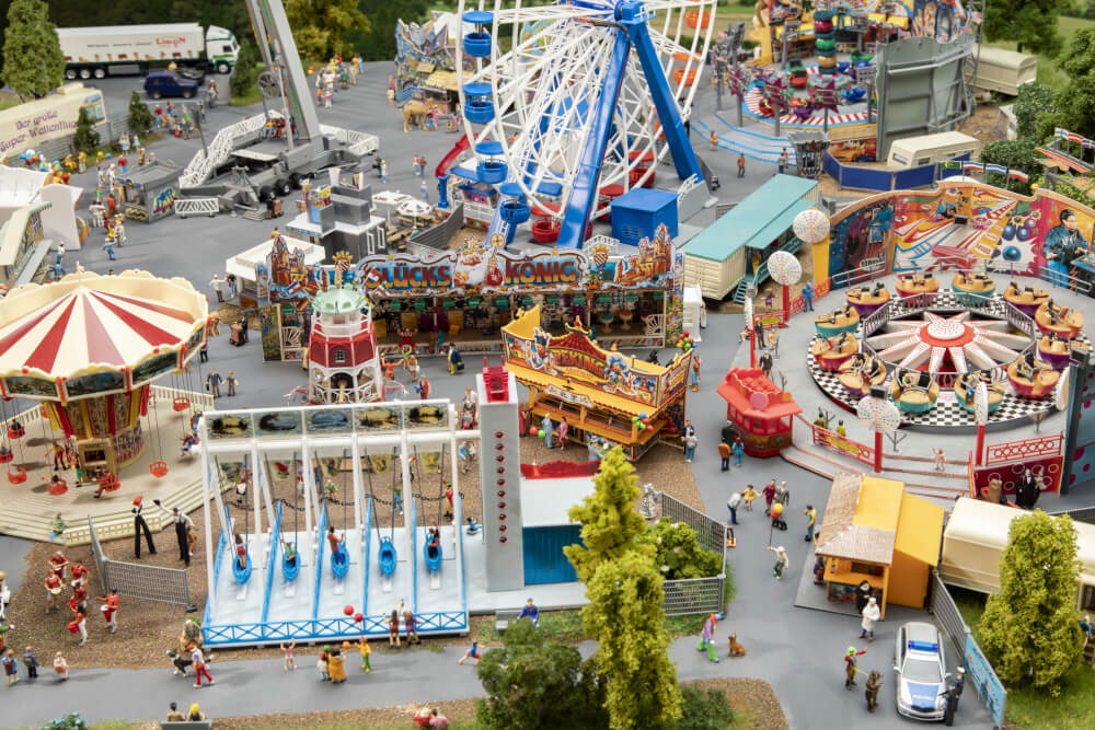 FALLER H0 Kirmes-Set Jahrmarktvergnügen