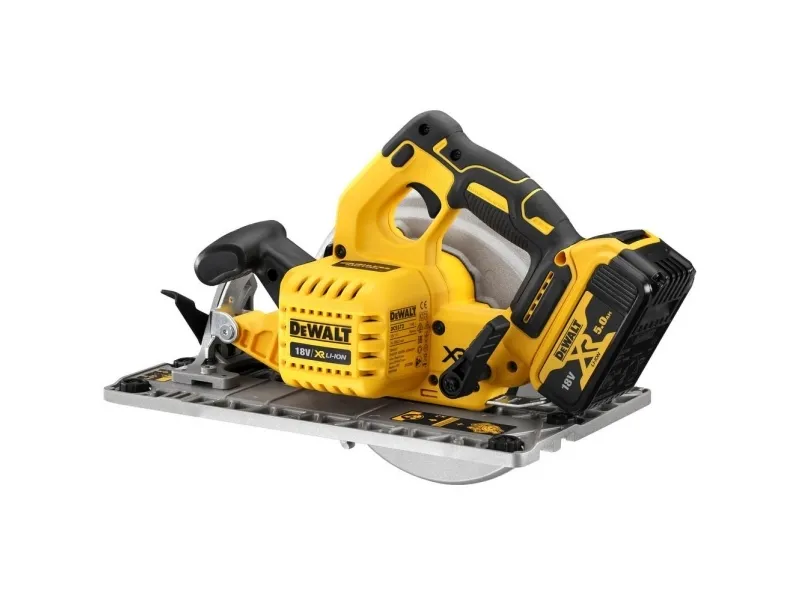 DeWALT DCS572NT, Gul, 18,4 cm, 5500 rpm, 4,4 cm, 57°, 2,5 m/s²