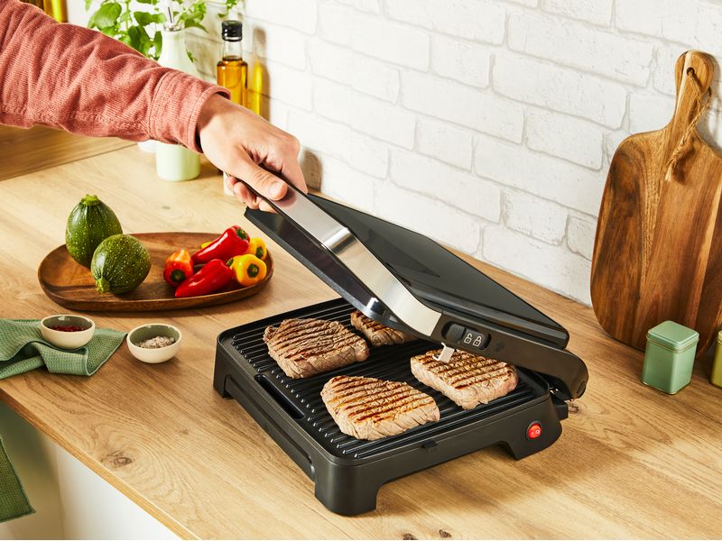 Tefal Kontaktgrill Inicio Classic GC2718 2000 W Paninitoaster und Grill für verschiedene und einfache Gerichte