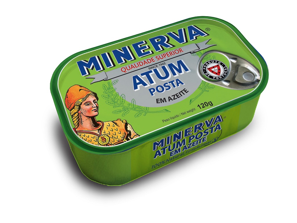 ATUM MINERVA POSTA AZEITE 120G