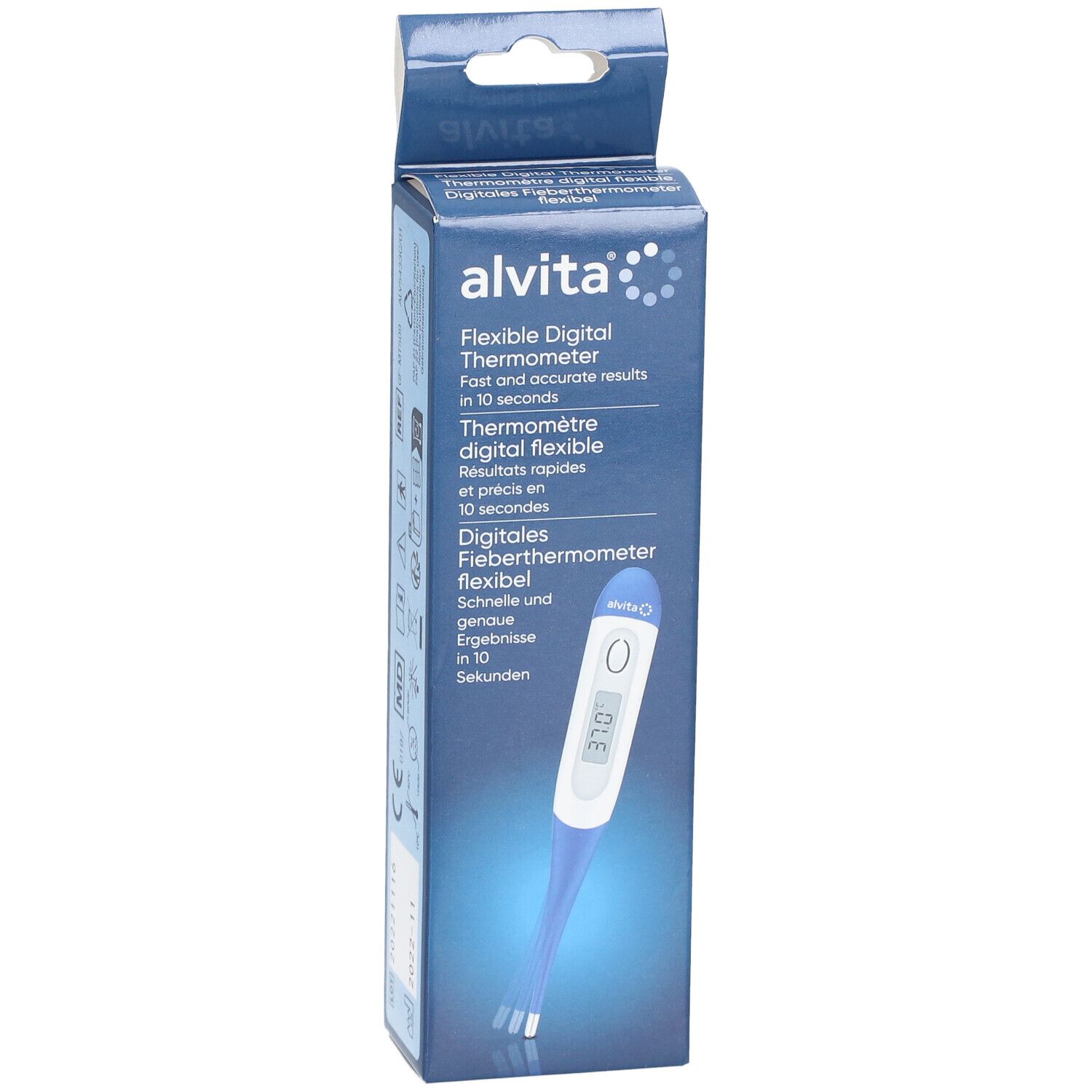 alvita® Digitales Fieberthermometer flexibel