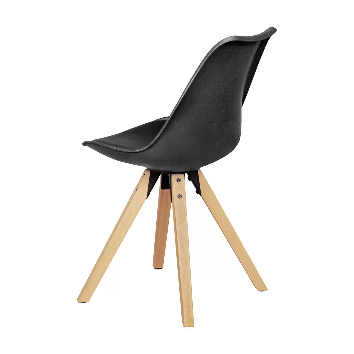 Stuhl 2er Set Brest Eiche,schwarz