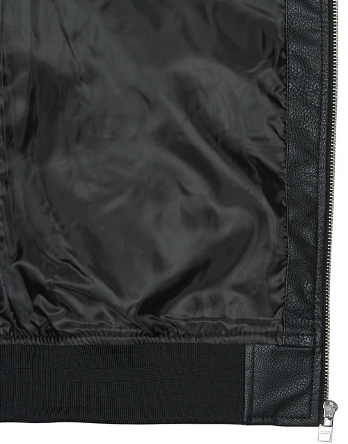 Jack & Jones - JJROCKY PU BOMBER - Noir