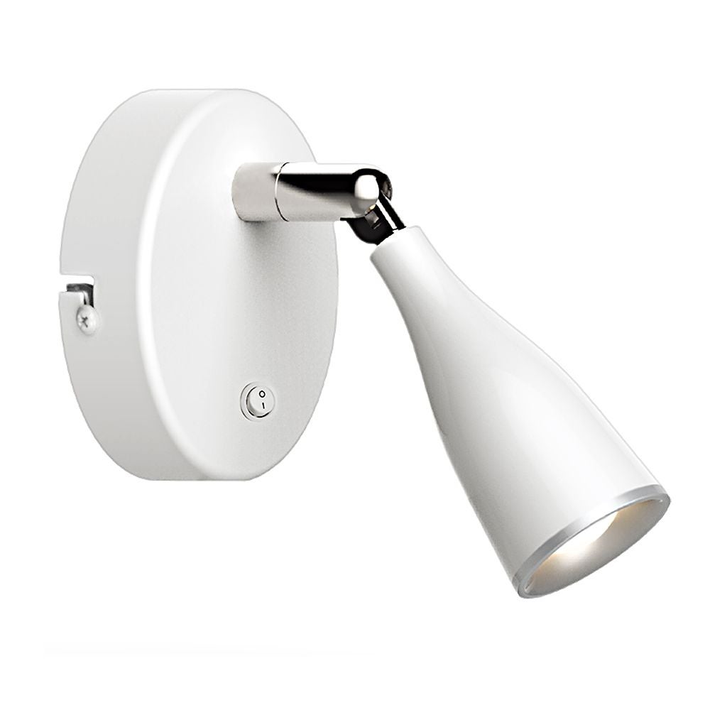 V-TAC VT-805-N - LED wandlampen - schakelaar - IP20 - wit - 4,5W - 420 lumen - 3000K