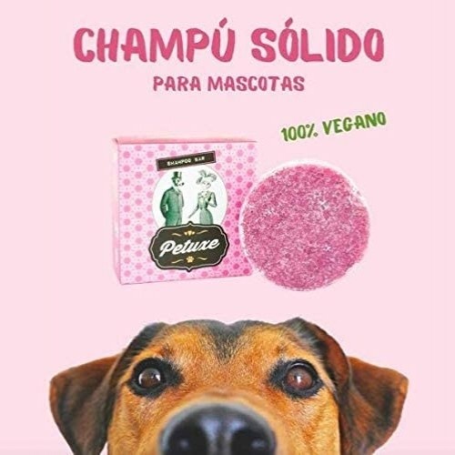 Shampoo sólido vegano Petuxe para animais de estimação