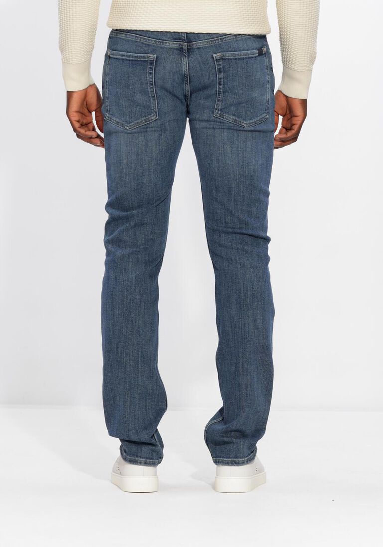 blauwe 7 for all mankind straight leg jeans straight
