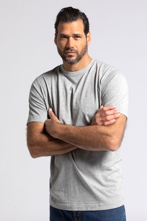 JP 1880 T-Shirts, Basic, 2er-Pack, Rundhals, bis 8XL