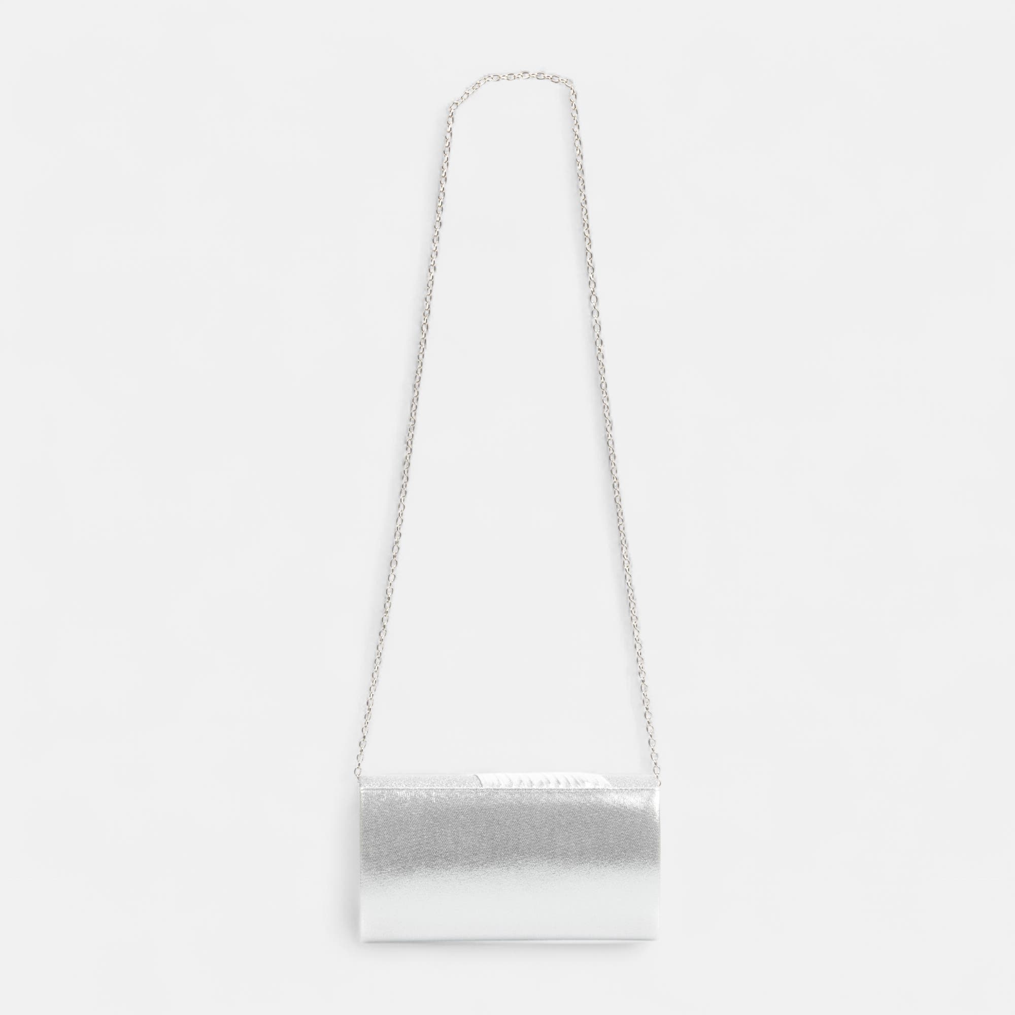 Sac bandoulière argent