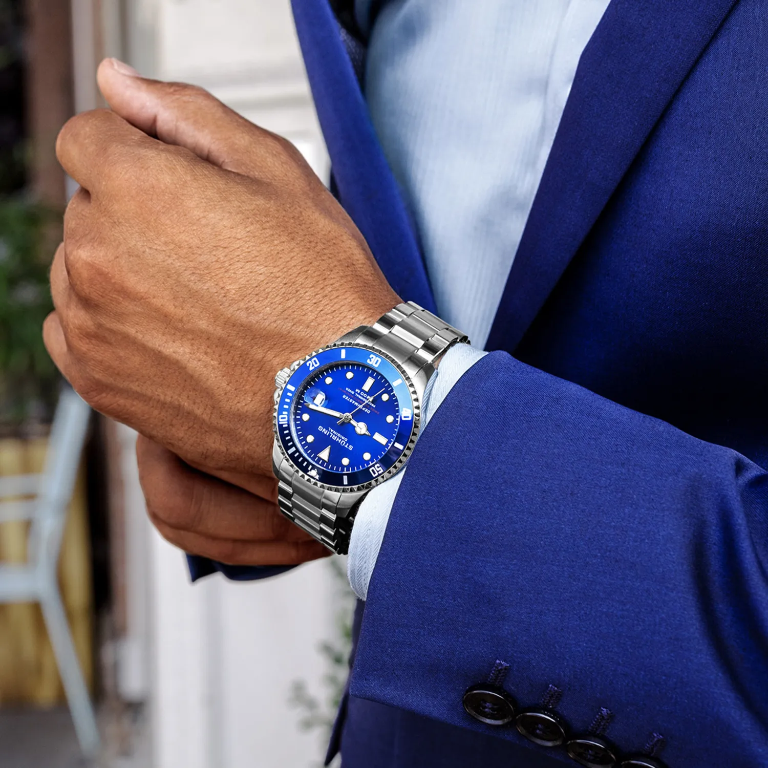 Stührling Swiss Movement Automatic Depthmaster 883.02