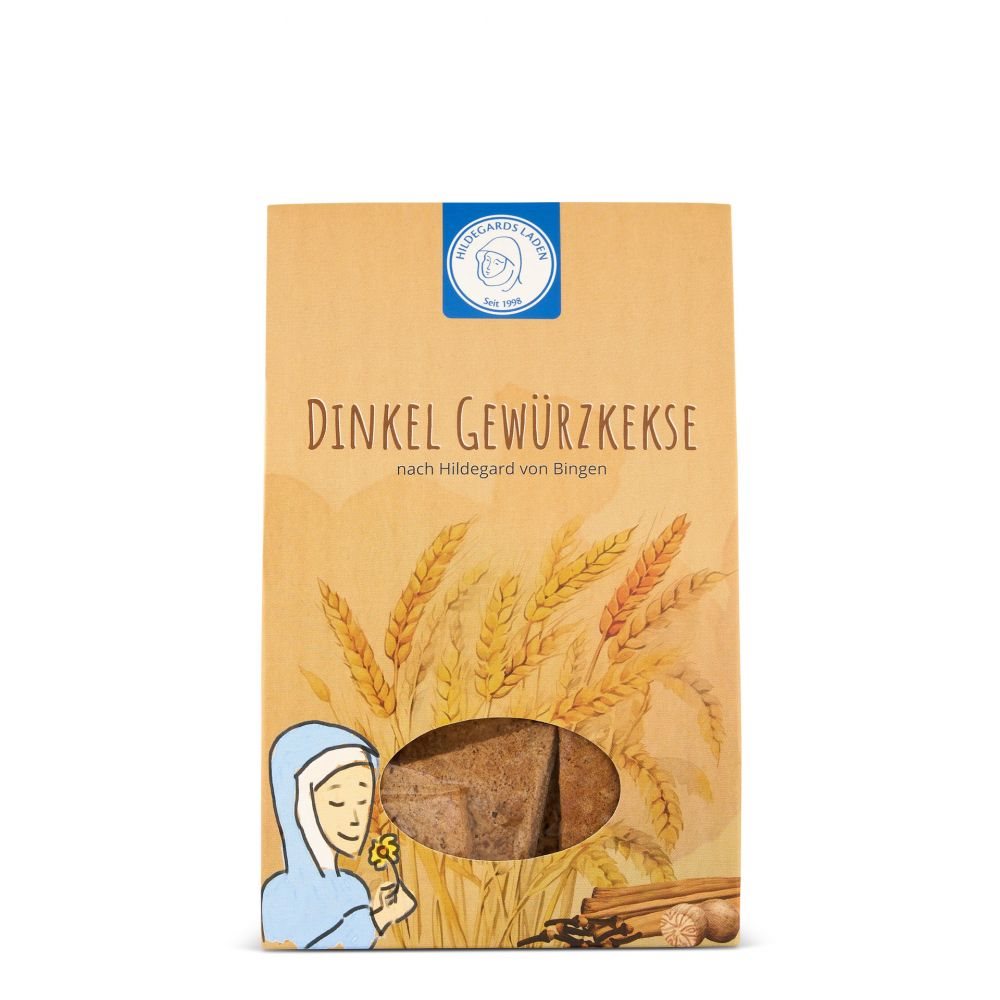HILDEGARDS LADEN Dinkel Gewürzkekse<br>150 g, Beutel