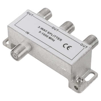 Q-Link coax F-splitter 3-weg