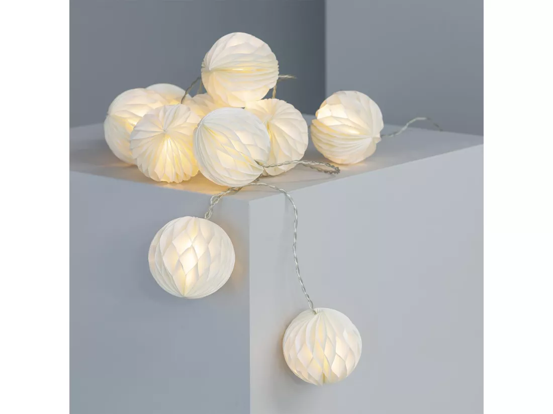 Guirlande LED Stewpot à Piles 2.1m Blanc Chaud 3000K