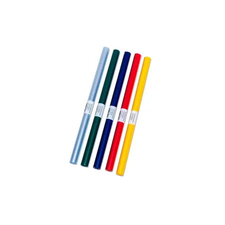 Loer & Schäfer Bucheinbandfolie 2 m x 40 cm, 10 Rollen in 5 verschiedenen Farben