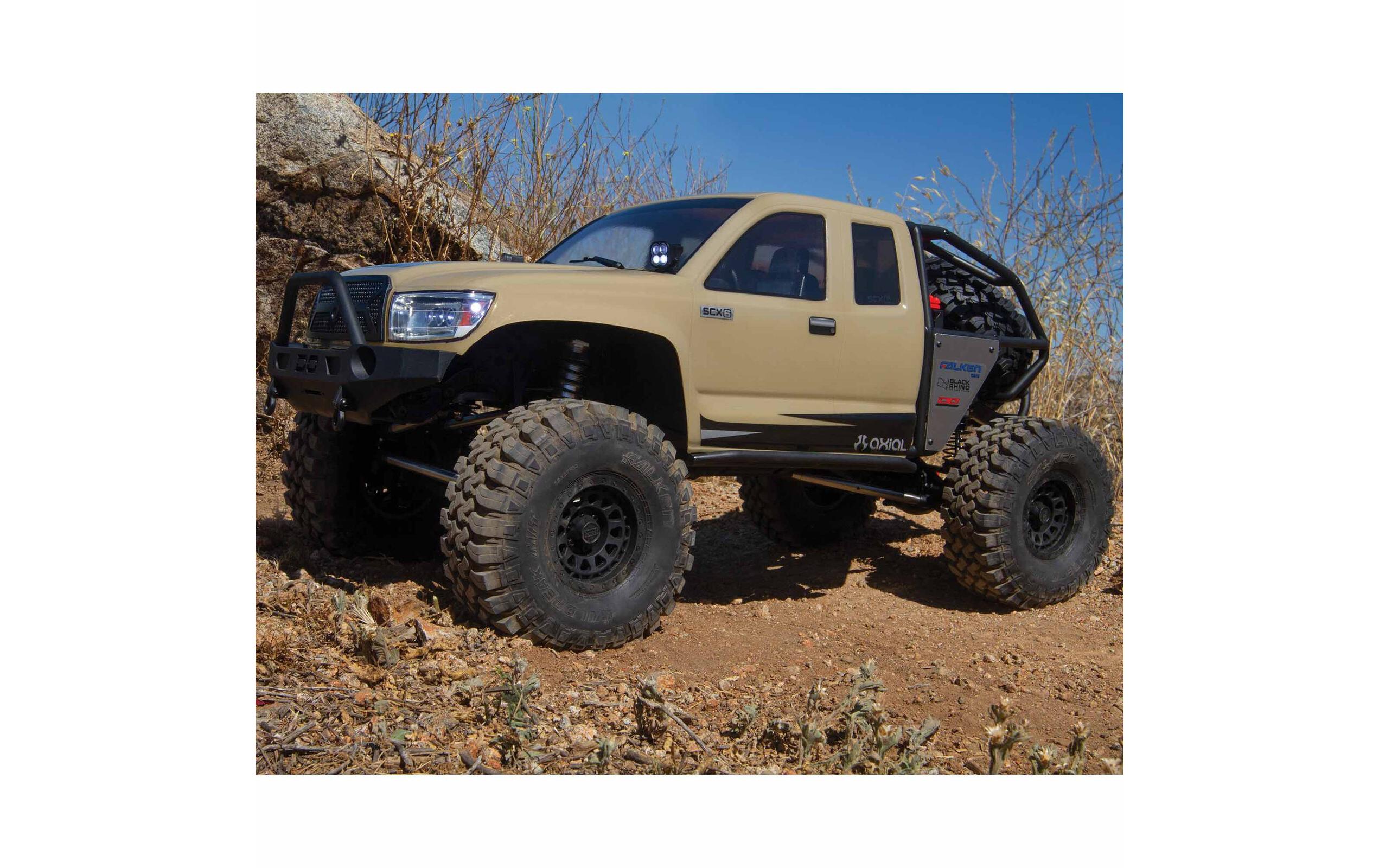 Rock Crawler SCX6 Trail Honcho 4WD Sand, ARTR, 1:6<br>Grosser Rock Crawler mit leistungsstarken Spektrum Komponenten