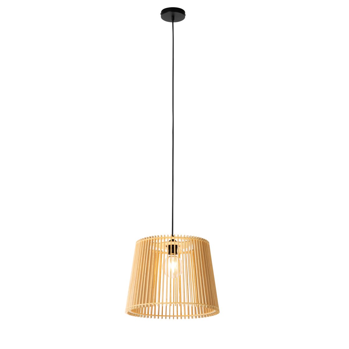 Landelijke buiten hanglamp hout IP44 - Jayla