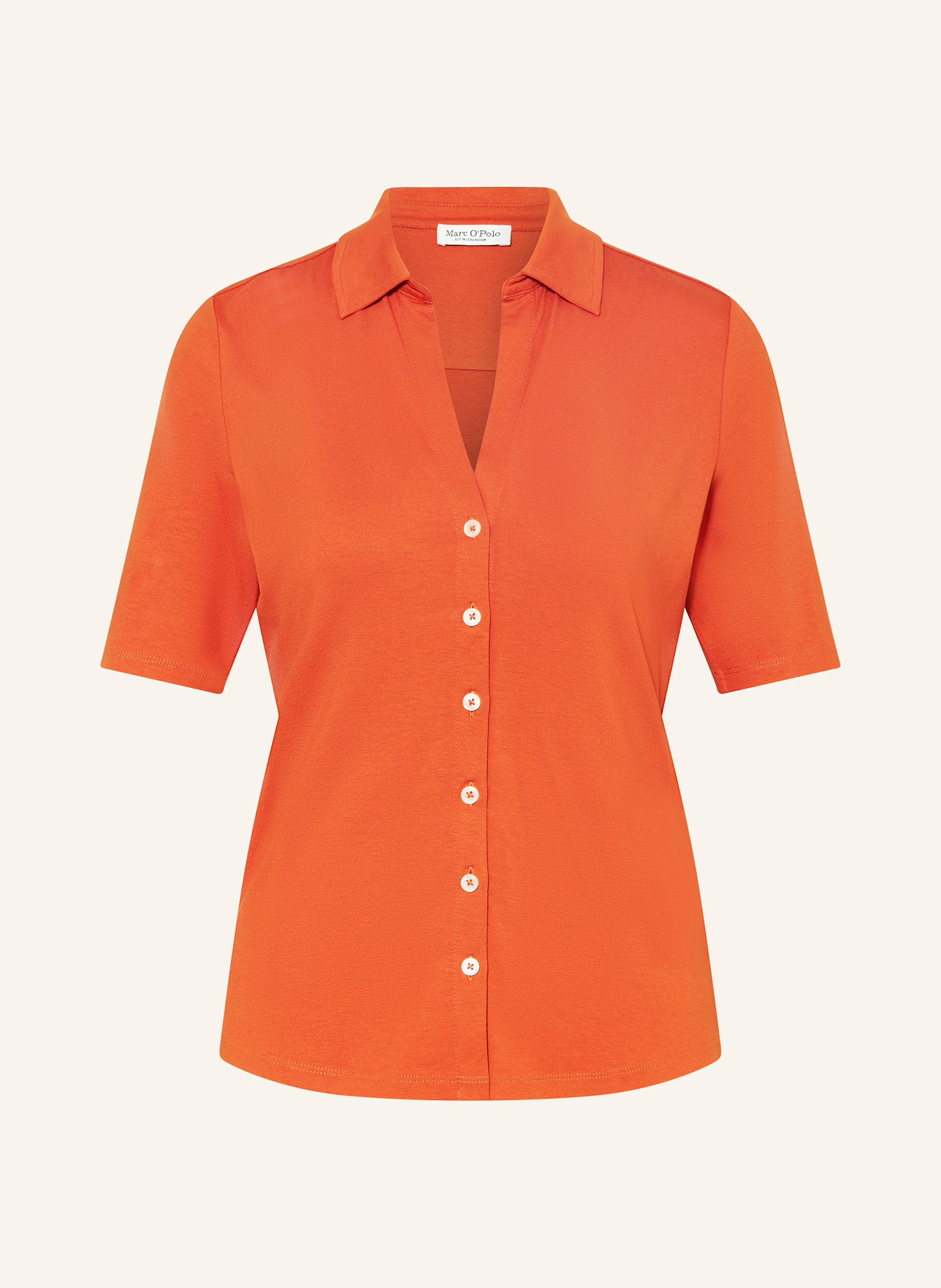 Marc O'Polo Hemdbluse aus Jersey