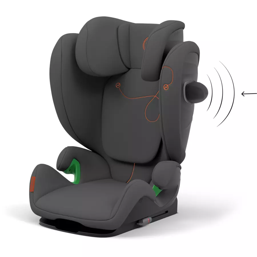 cybex GOLD Kindersitz Solution G i-fix Lava Grey