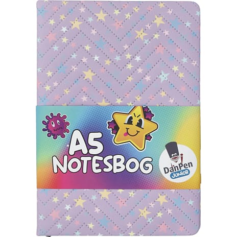 Danpen Junior notesbog A5 stjerne