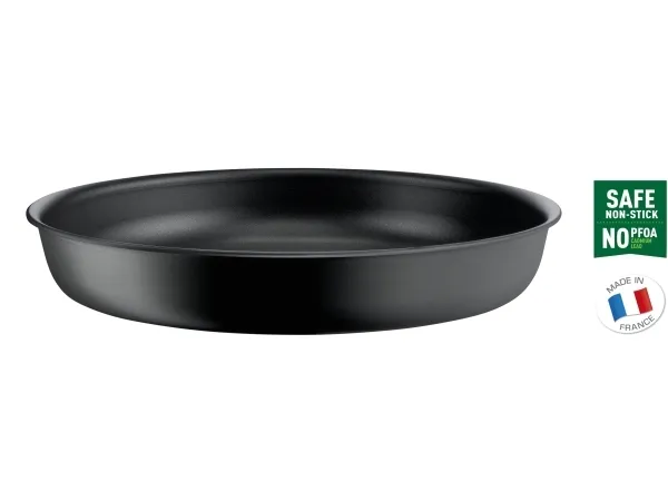 Tefal Ingenio Unlimited L76495, Blandet sæt, Sort, Aluminium, Titanium, Sort, Thermo-Spot