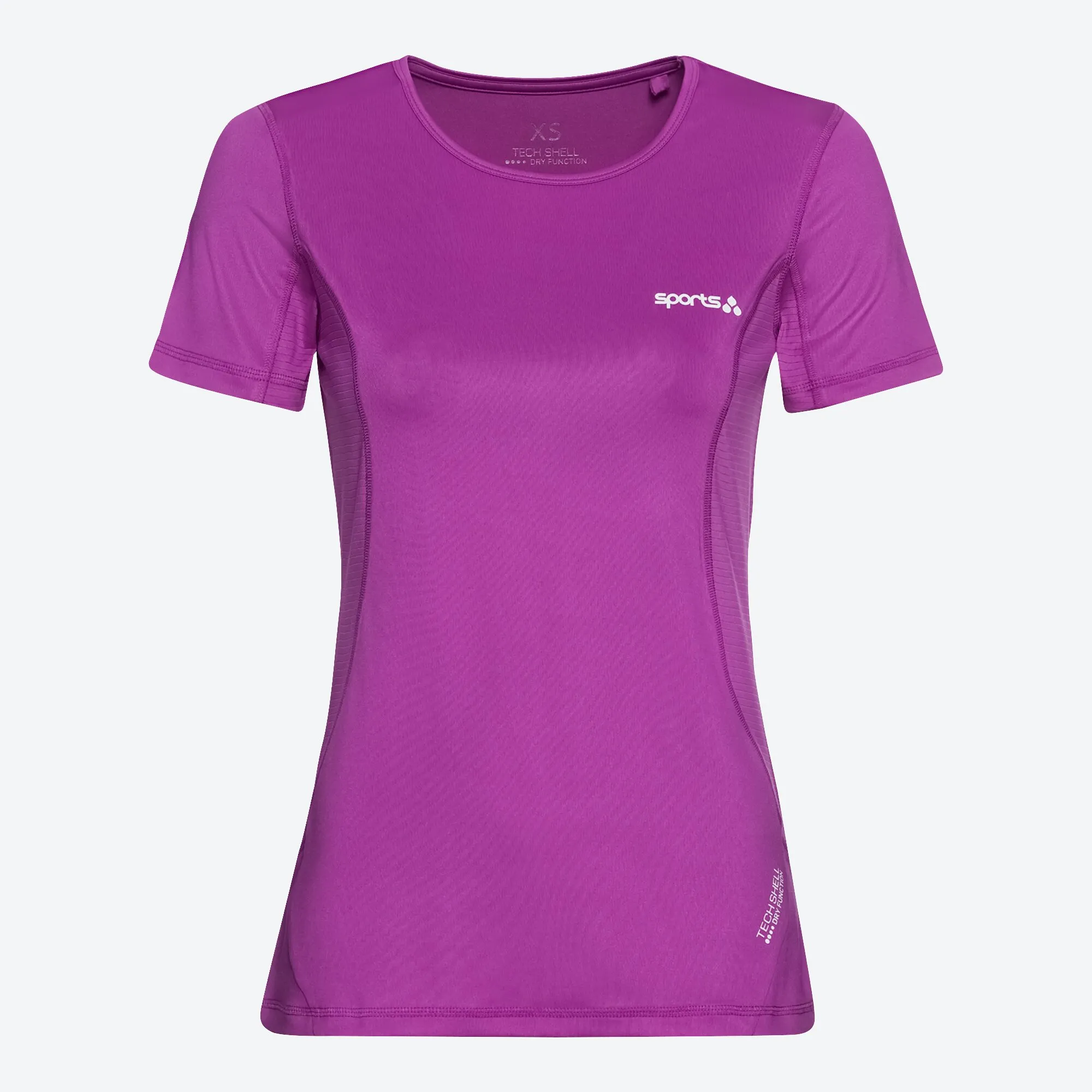 Damen-Funktions-T-Shirt mit Rundhals
