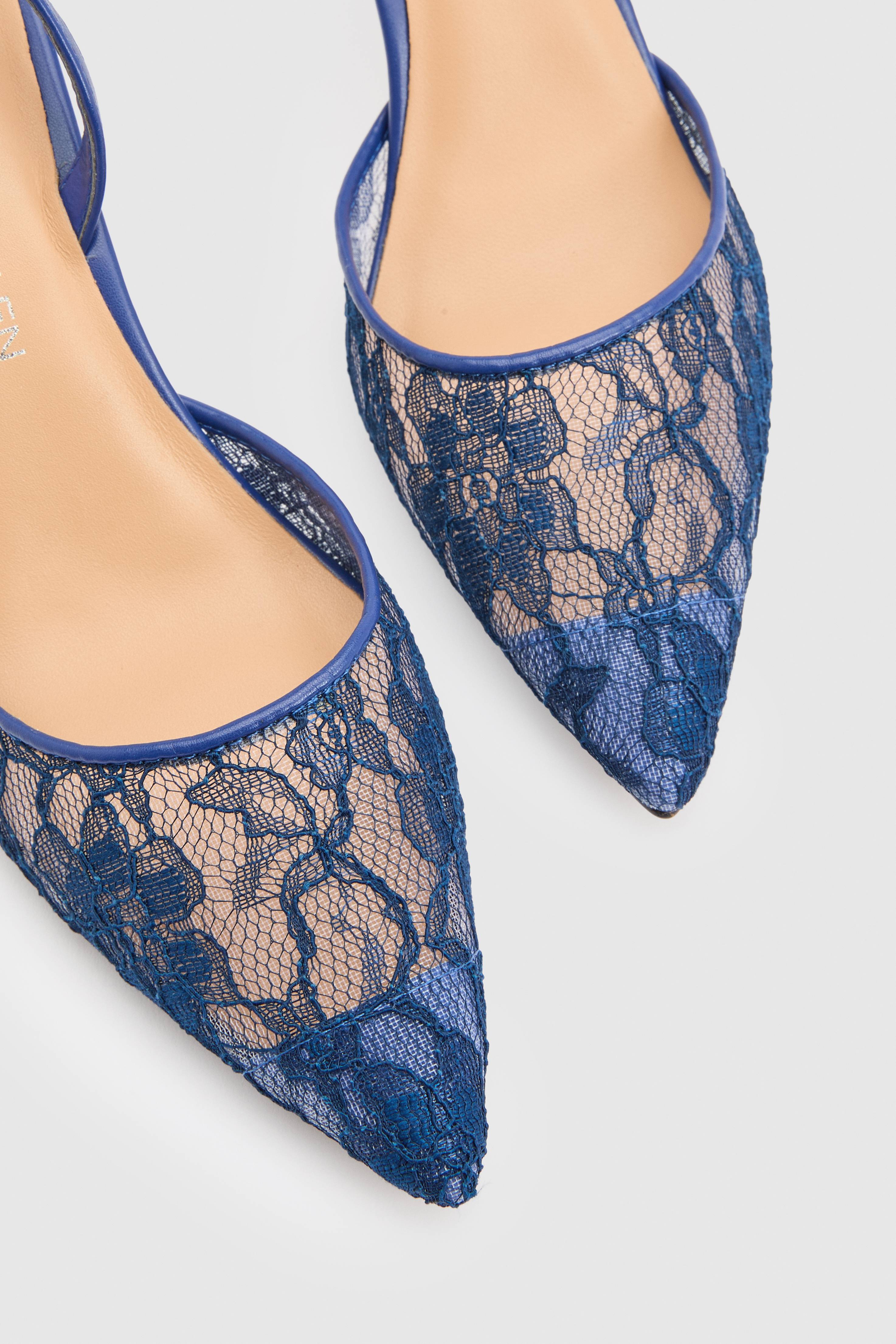 KarenMillen Escarpin À Talon En Dentelle