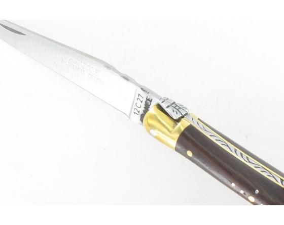 Laguiole Palissandre Couteau de poche Laguiole par Chazeau Honoré