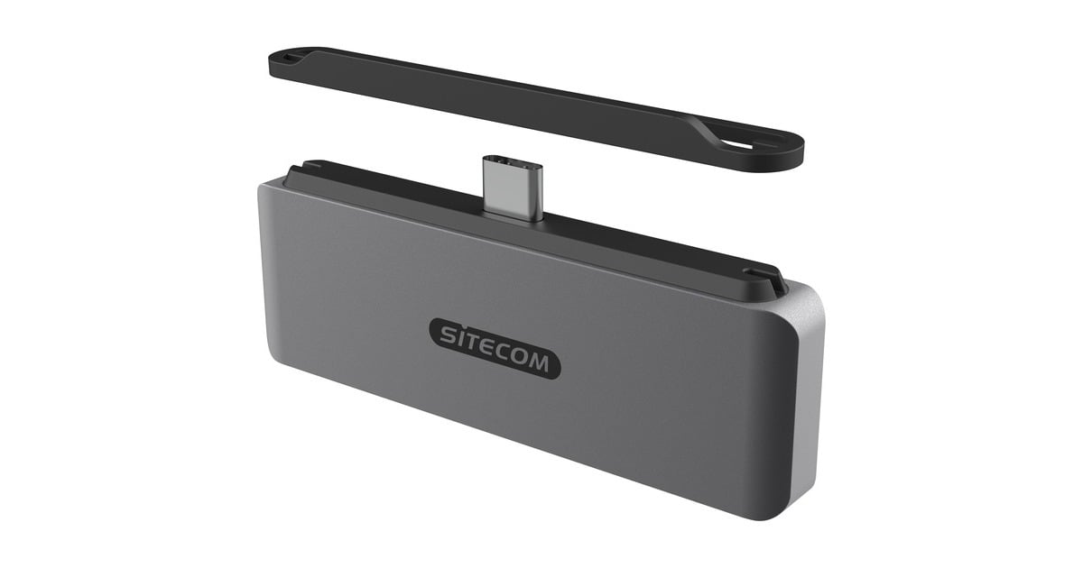 Sitecom5-in-1 iPad Multiport usb-hub  (Grijs)