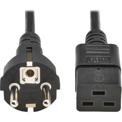Eaton P050-2P5M-EU câble électrique Noir 2,5 m CEE7/7 IEC C19